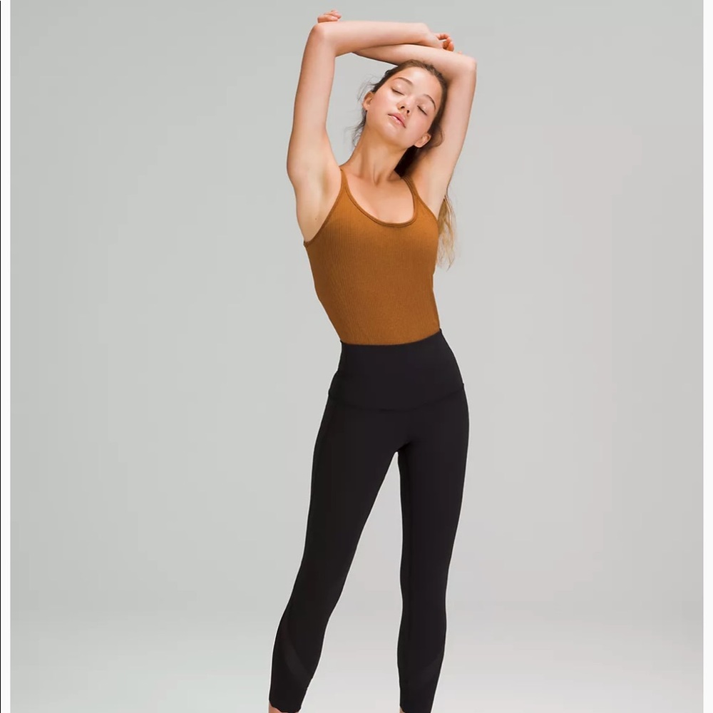 Lululemon Ebb bodysuit black. Size 4 (S)